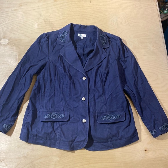 Denim & Company Blazer 1X (KD) - Picture 9 of 16